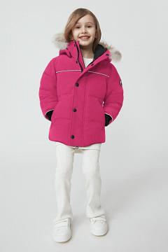Chamarras Canada Goose Niños Mexico - Snowy Owl Abrigos Rosas FS9873156